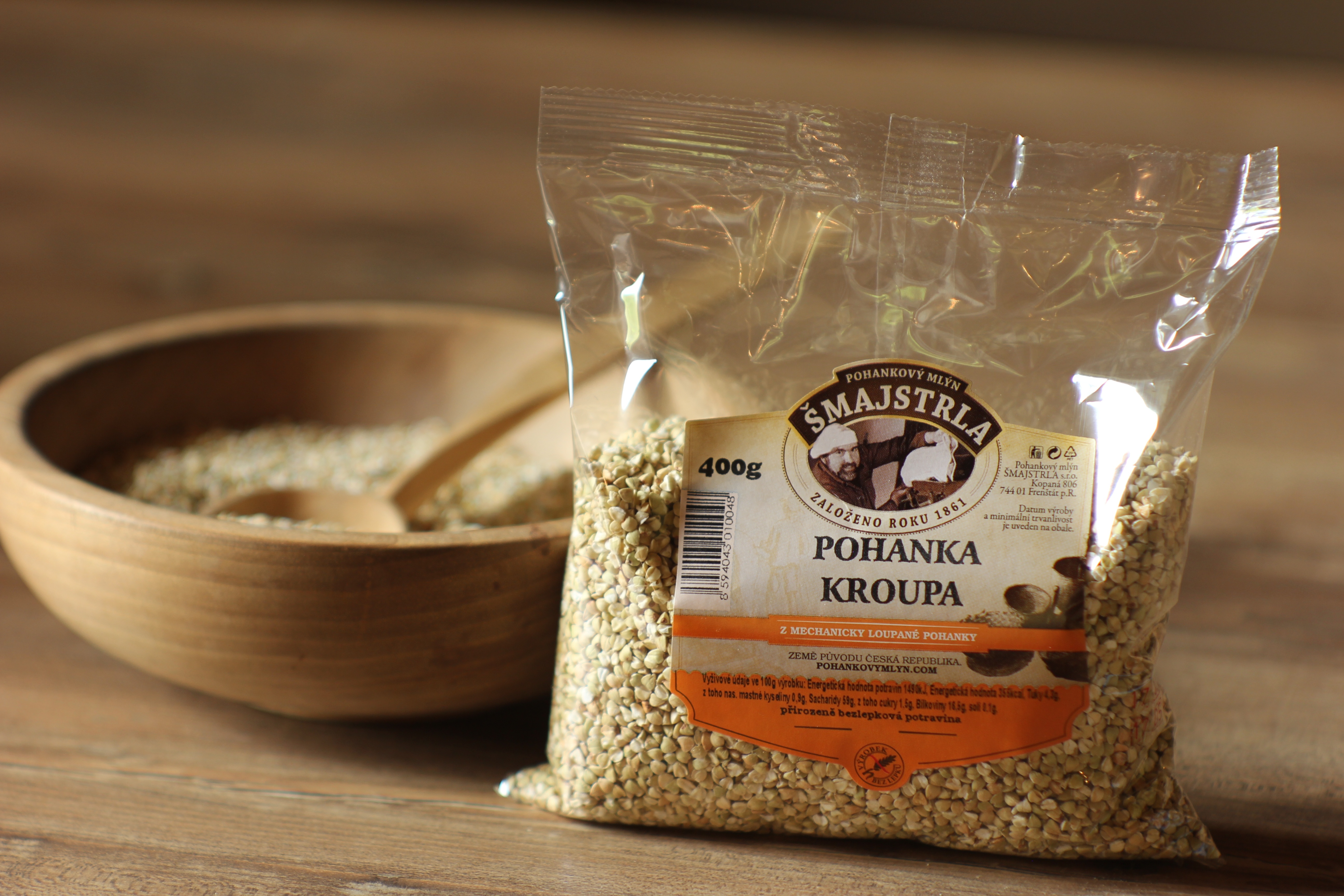 Pohanka kroupa 400g - Pohankový mlýn Šmajstrla s.r.o.