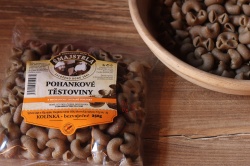 Pohankové těstoviny - kolínka 250g